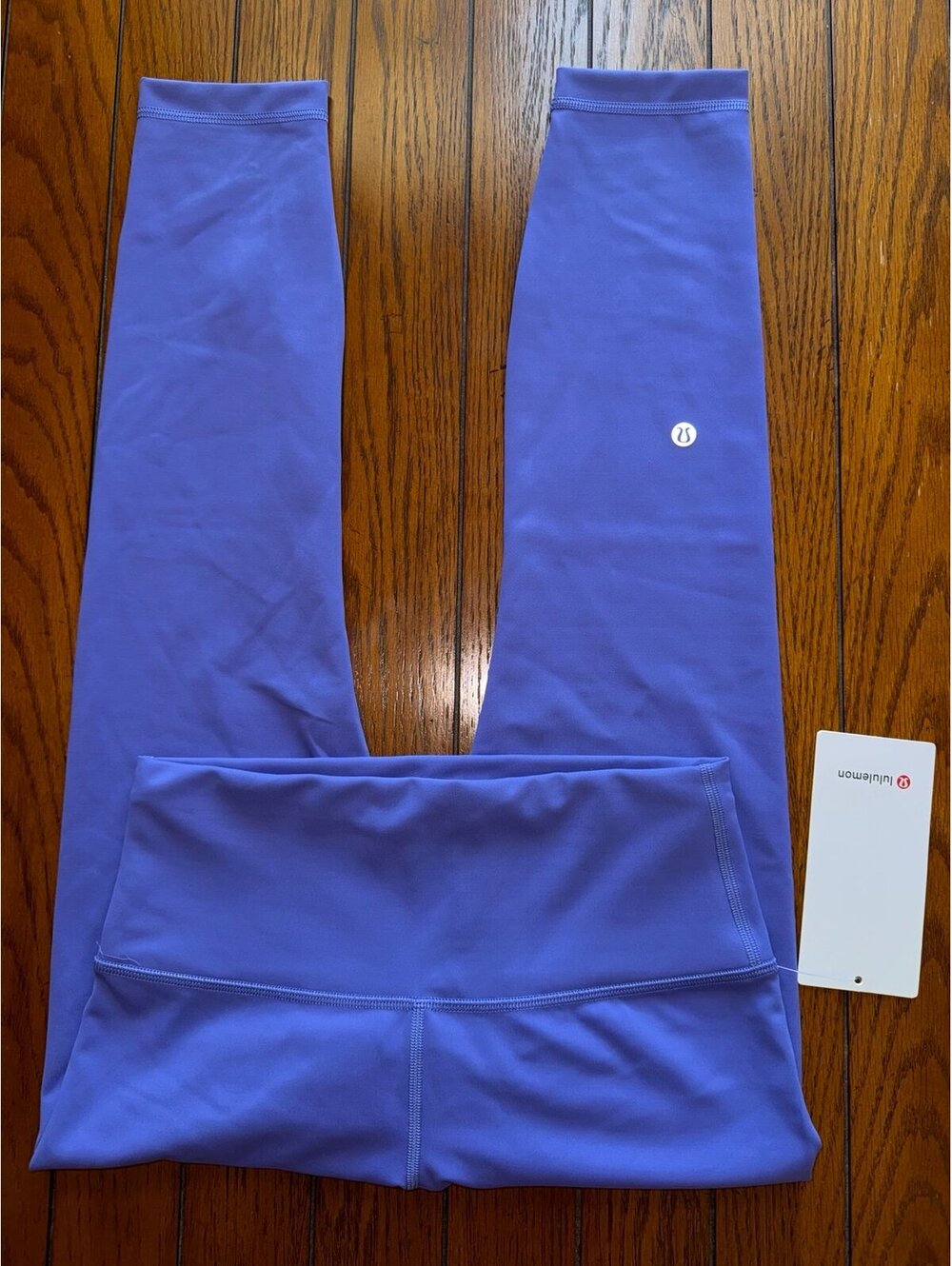 Lululemon Wunder Train High Rise 25” Charged Indigo Size 8 NWT